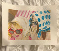Gossip Watercolor Art Print