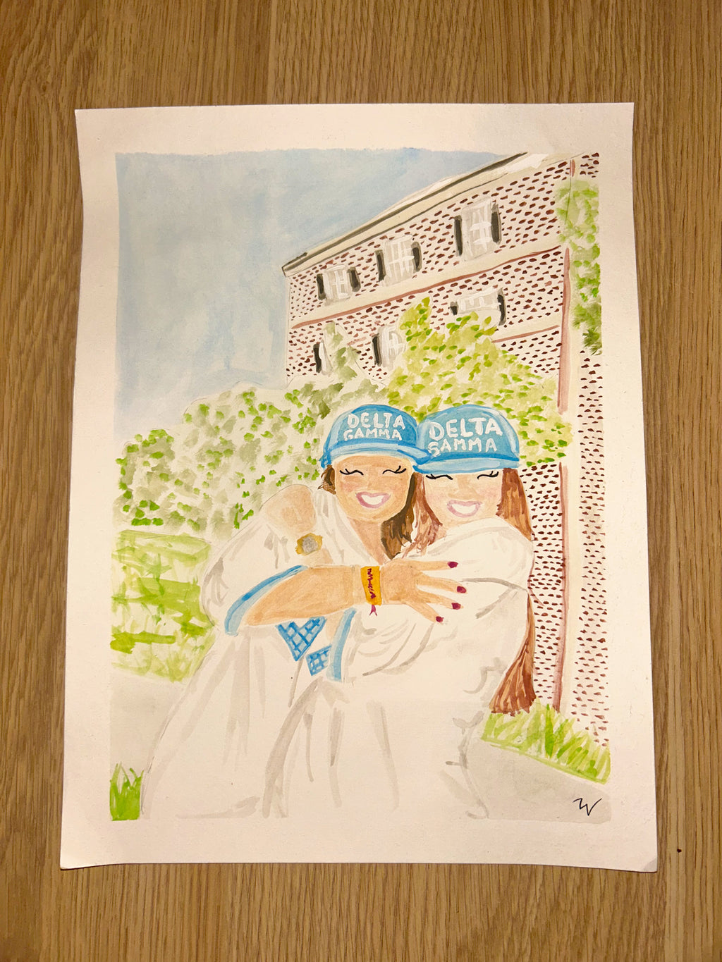 Custom Watercolor painting- from a photo!