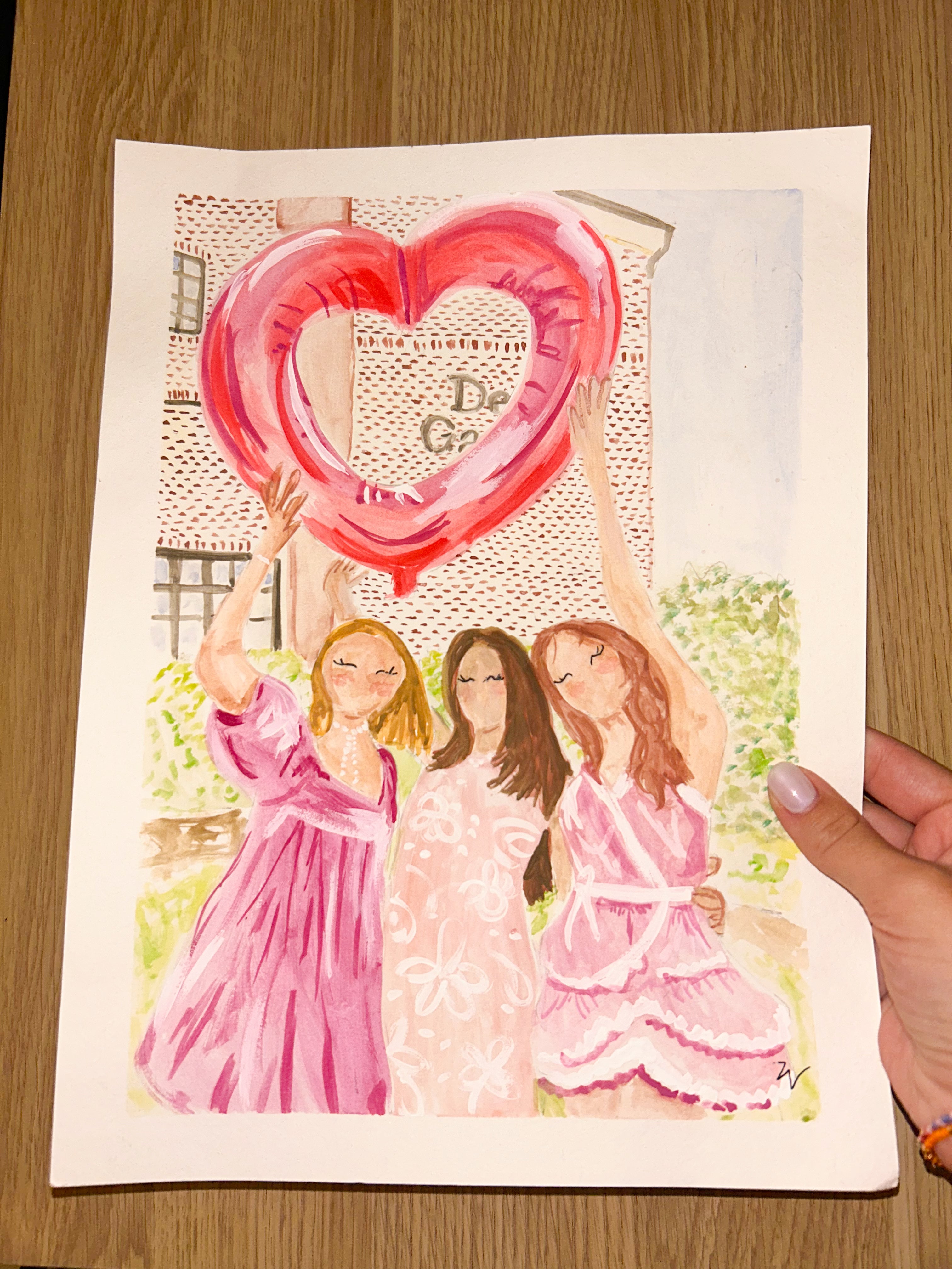 Custom Watercolor painting- from a photo!